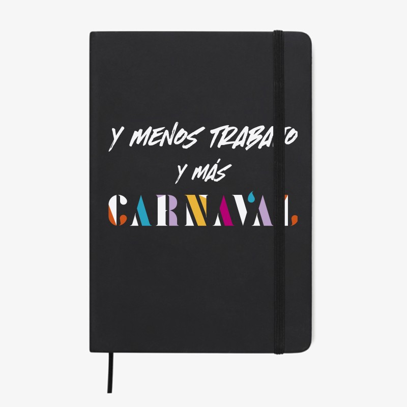 Libreta A5 Menos Trabajo