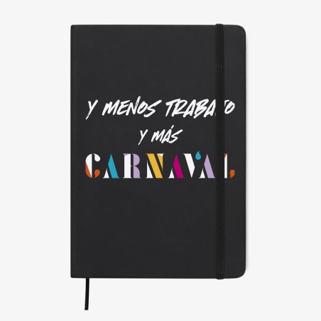 Libreta A5 Menos Trabajo