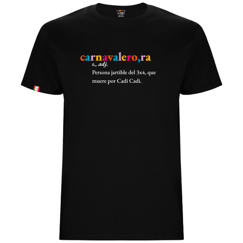 Camiseta Carnavalero