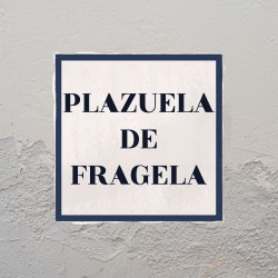 AZULEJO Plazuela de Fragela