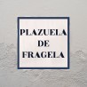 AZULEJO Plazuela de Fragela