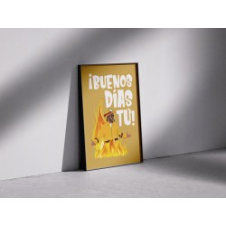 Lámina A4 - Buenos Días Tú