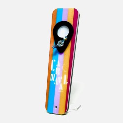 Pito de metacrilato Colores – El compás con brillo gaditano